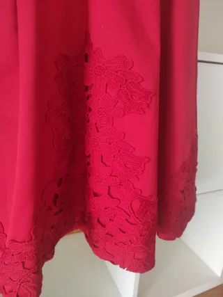 Vestido rojo Tintoretto comunión boda evento