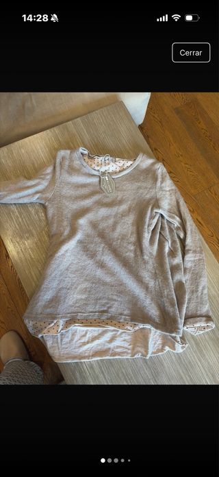 Jersey doble Klasiks beige