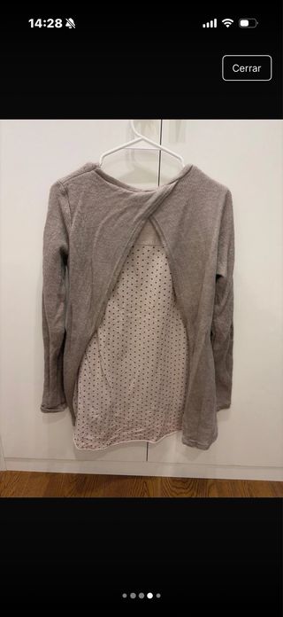 Jersey doble Klasiks beige