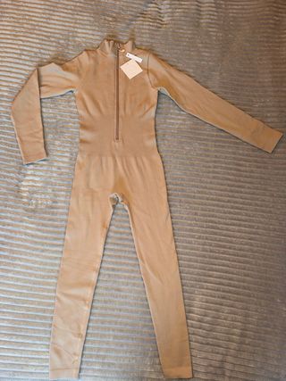 Mono elástico beige talla única