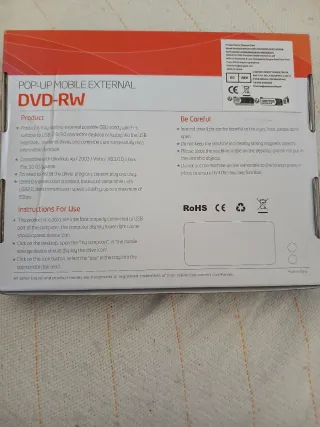 Grabadora Externa CD/DVD