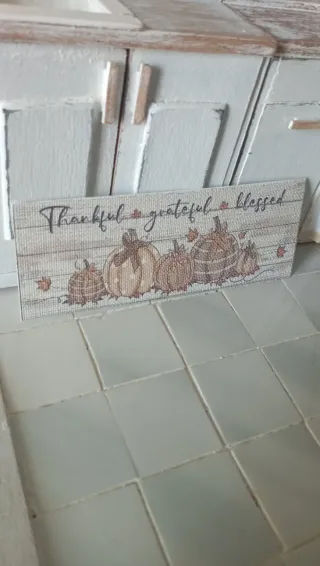 Tappeto Zucca 1:12 Handmade