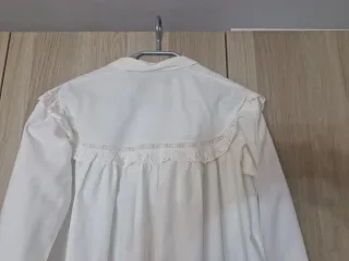 Camisón - vestido vintage blanco talla 42