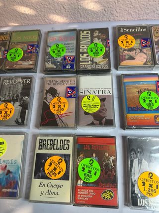 Lote Casetes Música Sin Abrir