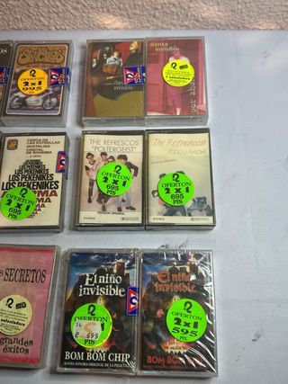 Lote Casetes Música Sin Abrir