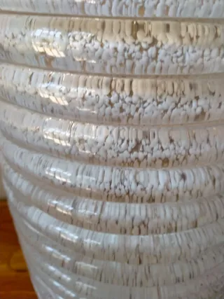 Coppia di applique in vetro spesso vintage