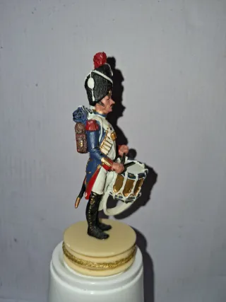 Soldado de plomo tambor Napoleónico
