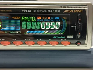 Radio CD Alpine CDA-7865R bluetooth