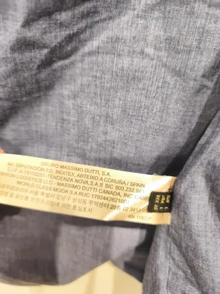 Chaleco Massimo Dutti Gris