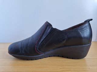 Zapatos Wonders piel negros talla 39
