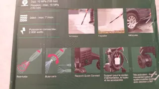 Hidrolimpiadora Parkside PHDF 150 A1