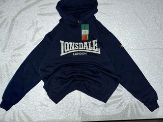 Felpa Lonsdale London Blu Taglia L
