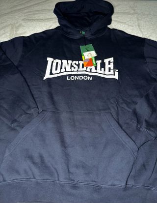 Felpa Lonsdale London Blu Taglia L