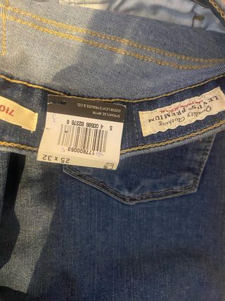 Pantalón Levi's Mujer 710 Super Skinny Talla 29x32