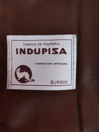 Chaquetón piel mutón marrón mujer