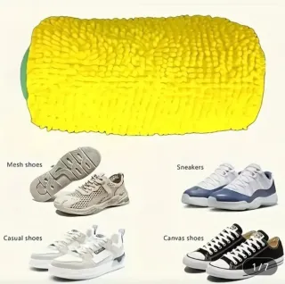 Bolsa Lavado Zapatillas Microfibra Amarilla