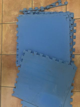 Suelo de goma puzzle exterior