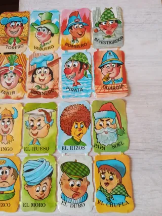 Laminas cromos troquelados varios personajes