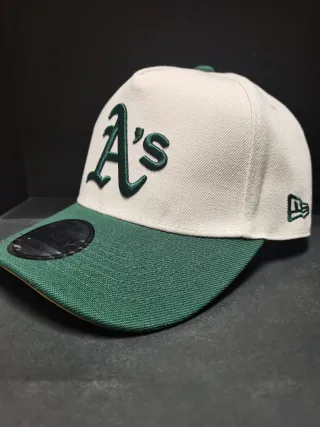 Gorra New Era 9Forty Beige y Verde Talla única