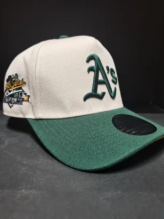 Gorra New Era 9Forty Beige y Verde Talla única