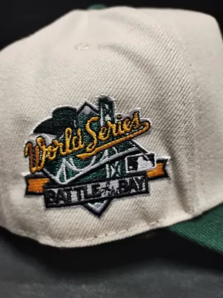 Gorra New Era 9Forty Beige y Verde Talla única