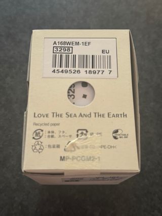 Orologio Casio A168WEM-1EF Argento Nero