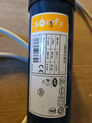 Motor persiana Somfy Orion S 55/17