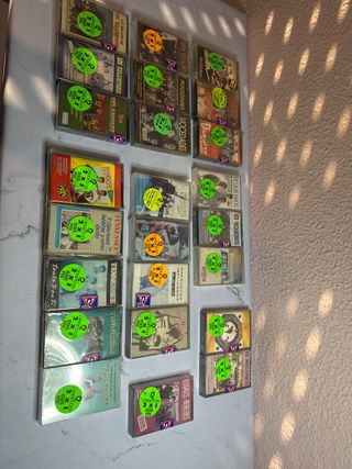 Lote Casetes Varios Artistas Sin Abrir