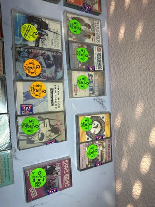 Lote Casetes Varios Artistas Sin Abrir