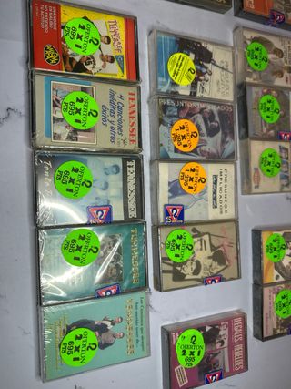Lote Casetes Varios Artistas Sin Abrir