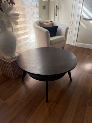 Mesa auxiliar redonda RECOGIDA EN BANYERES