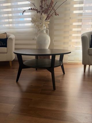 Mesa auxiliar redonda RECOGIDA EN BANYERES