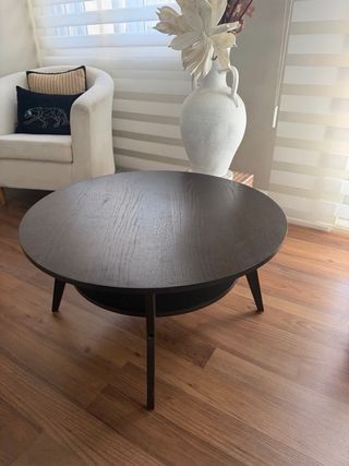Mesa auxiliar redonda RECOGIDA EN BANYERES