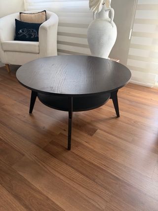 Mesa auxiliar redonda RECOGIDA EN BANYERES