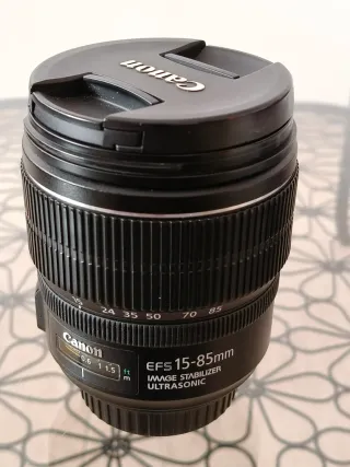 Objetivo Canon EFS 15-85mm IS USM