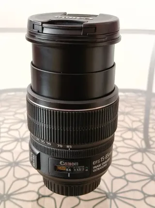 Objetivo Canon EFS 15-85mm IS USM