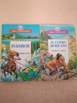 LOTE DE 9 LIBROS SUPER CLUB JUVENIL