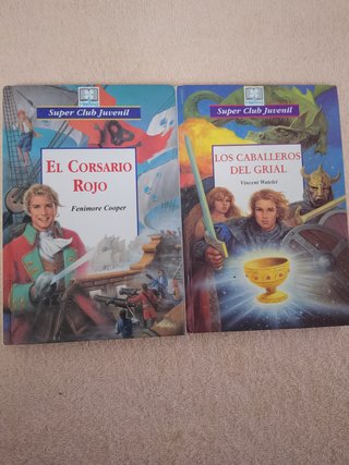 LOTE DE 9 LIBROS SUPER CLUB JUVENIL