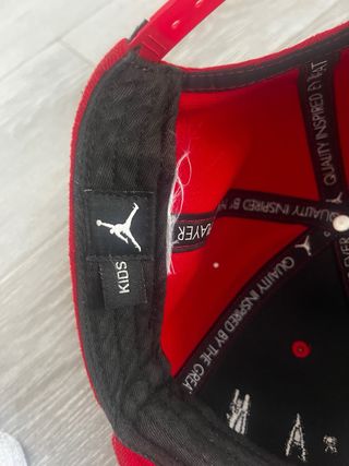 Gorra Jordan Kids Roja