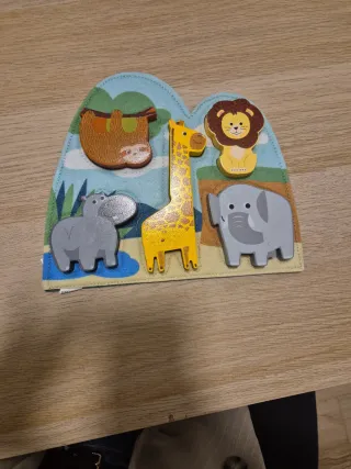 Puzzle Madera Animales Petit Génie