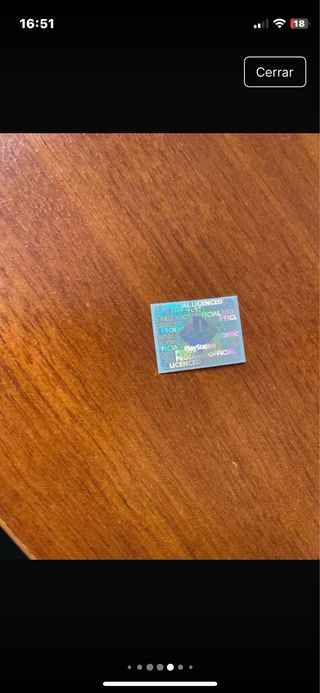 Adhesivos holográficos playstation 1 PS1