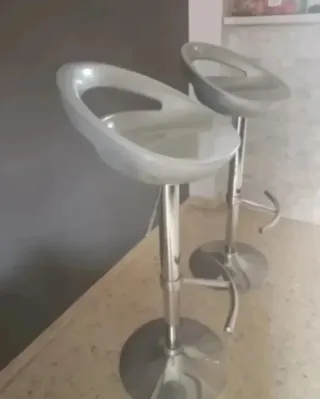 Bancos Taburete Barra Cocina Metal Plástico