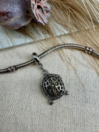 Charm Tortuga Plata 925 para pulsera Pandora