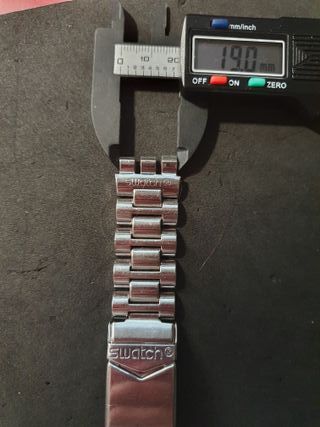 Bracciale acciaio per Swatch Irony Chrono - 19mm
