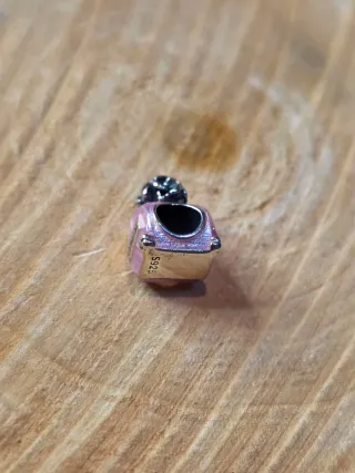 Charm Pandora Botella Perfume Rosa S925