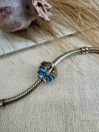 Charm libélula plata de ley para pulsera Pandora