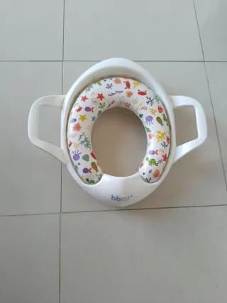 Adaptador WC infantil con asas