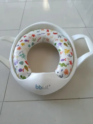 Adaptador WC infantil con asas