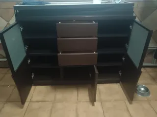 Mueble de comedor mesa estensible y 6 sillas