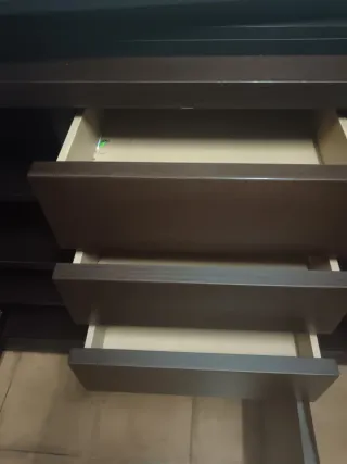 Mueble de comedor mesa estensible y 6 sillas